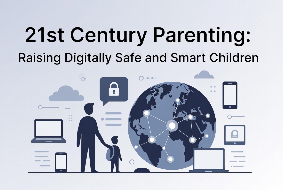 Read more about the article 21st Century Parenting: Raising Digitally Safe and Smart Children